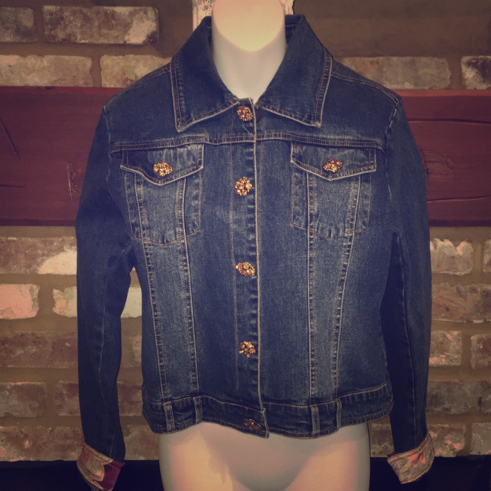 Berek Jean Jacket Size Medium - image 2